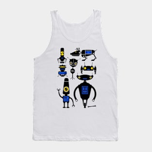 Lots of Robots! Tank Top